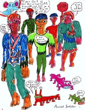 © daniel johnston courtesy art's factory - paris