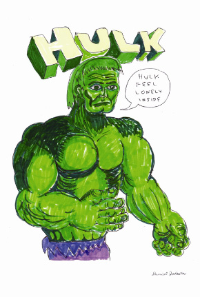 &COPY; daniel johnston courtesy arts factory [ galerie nomade ]