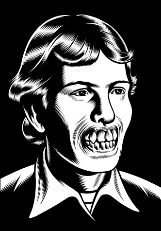 &COPY; charles burns courtesy arts factory [ &eacute;ditions ]