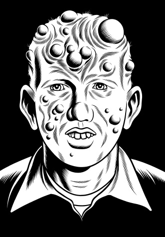 &COPY; charles burns courtesy arts factory [ &eacute;ditions ]