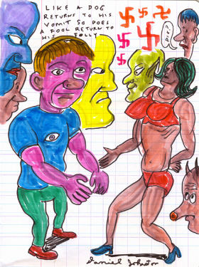 &COPY; daniel johnston courtesy arts factory [ galerie nomade ]