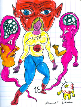 &COPY; daniel johnston courtesy arts factory [ galerie nomade ]