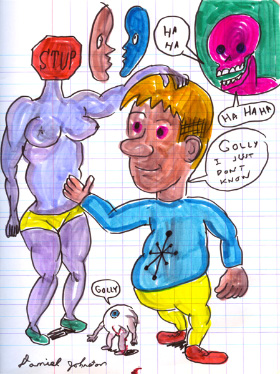 &COPY; daniel johnston courtesy arts factory [ galerie nomade ]