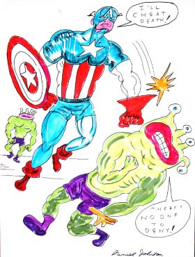 &COPY; daniel johnston courtesy arts factory [ galerie nomade ]