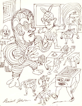 &COPY; daniel johnston courtesy arts factory [ galerie nomade ]