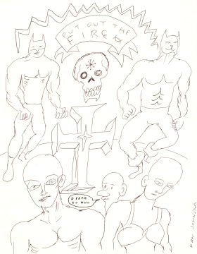 &COPY; daniel johnston courtesy arts factory [ galerie nomade ]