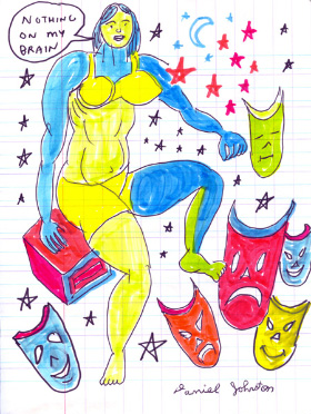 &COPY; daniel johnston courtesy arts factory [ galerie nomade ]