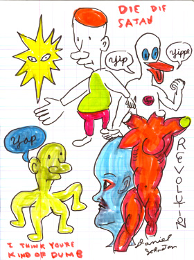 &COPY; daniel johnston courtesy arts factory [ galerie nomade ]