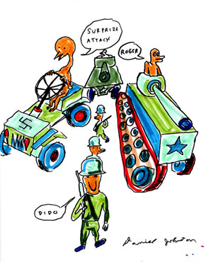 &COPY; daniel johnston courtesy arts factory [ galerie nomade ]