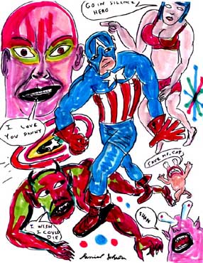 &COPY; daniel johnston courtesy arts factory [ galerie nomade ]