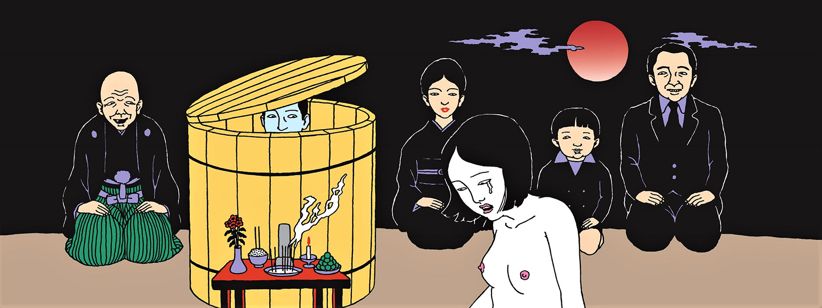 © toshio saeki courtesy arts factory / éditions cornélius